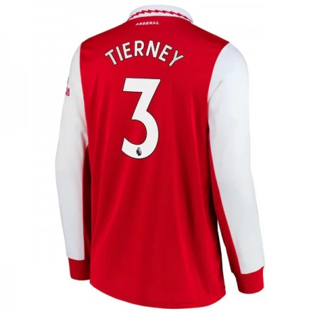 Goedkope Arsenal Tierney 3 Thuisshirt 2022-23 Lange Mouw